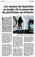 Notícia publicada a la revista AQUÍ (Març de 2007)